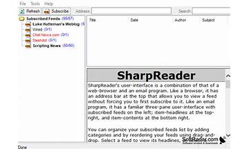 SharpReader for Windows - Download it from Habererciyes for free